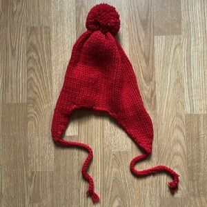Red Knit hat